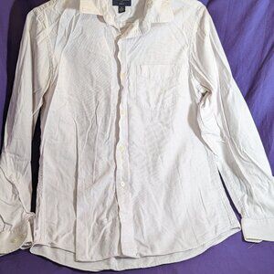 Banana Republic slim fit long sleeve collared shirt - M
